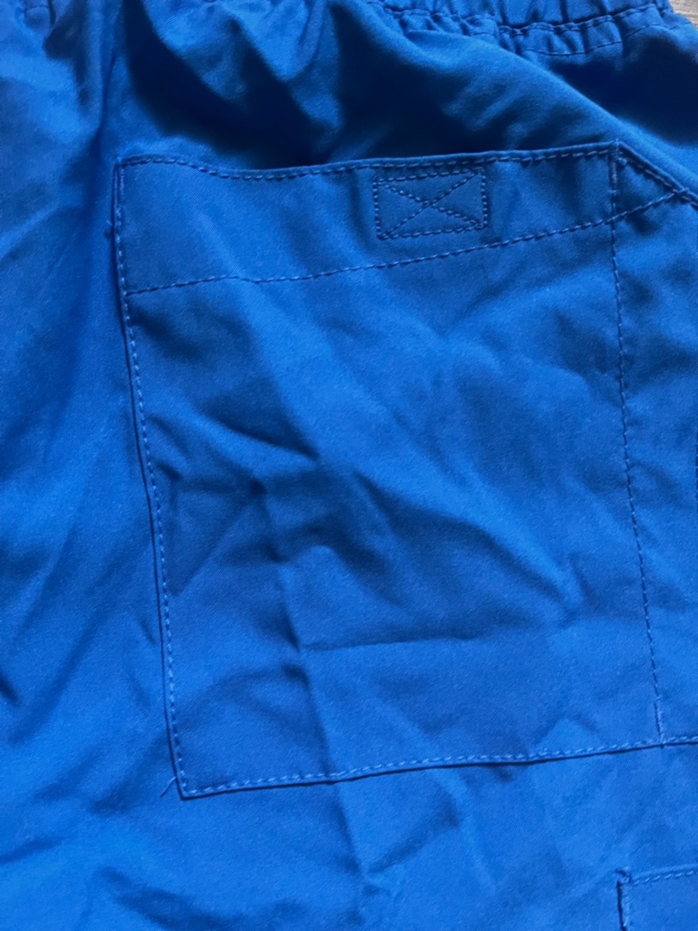 Men's Blue Active Drawstring Pants - Picture 7 of 10